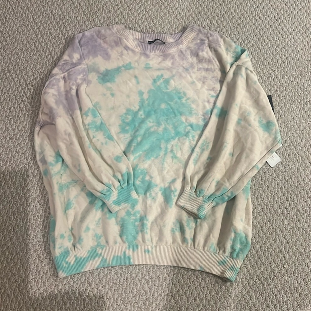 Black Tape_ sweater tie dye